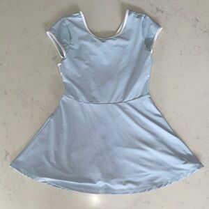Old Navy Light Blue Short Sleeve Skater Dress for Girls